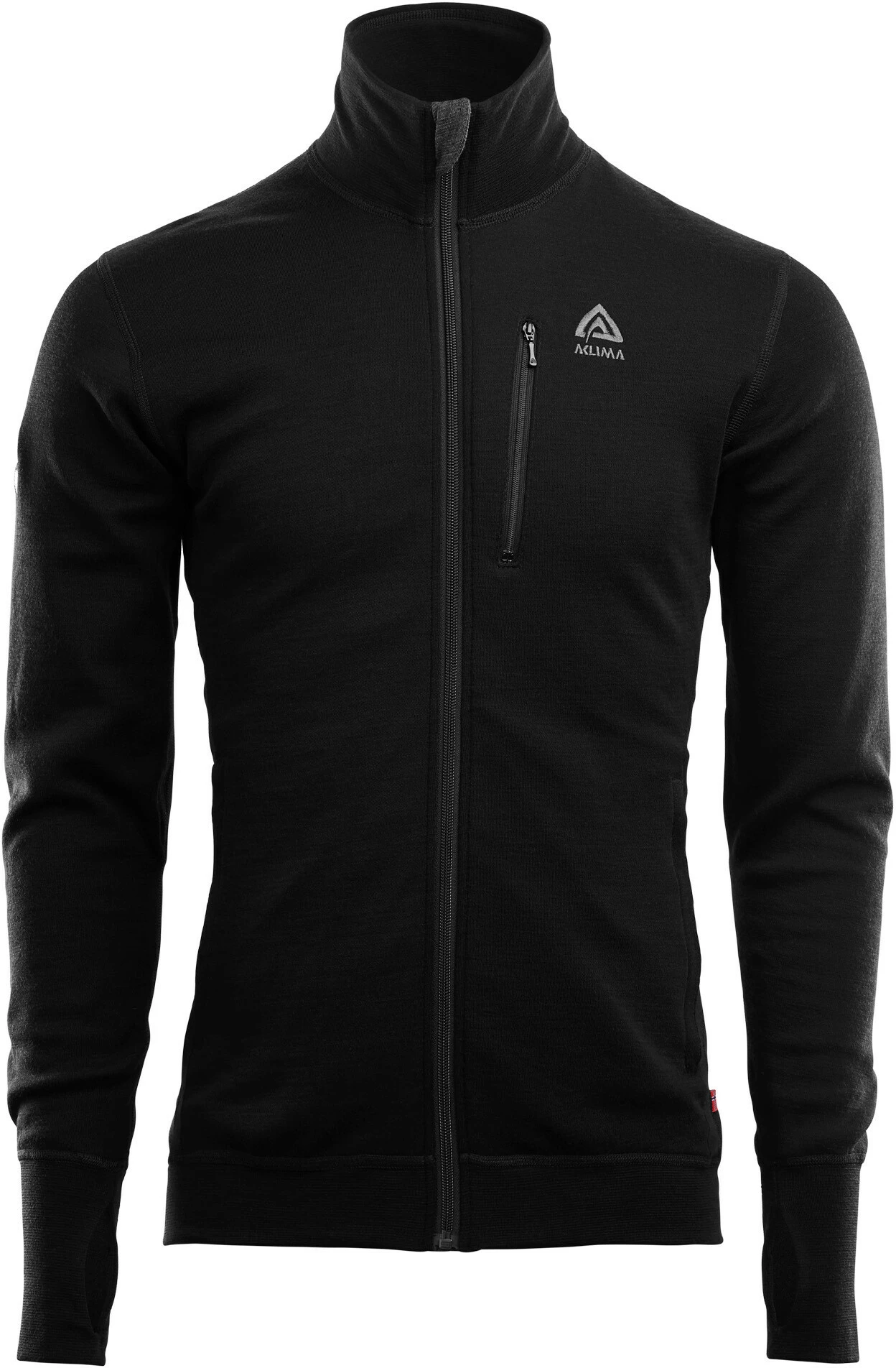 Aclima DoubleWool Jack Heren, Zwart 1 Aclima DoubleWool Jack Heren, Zwart