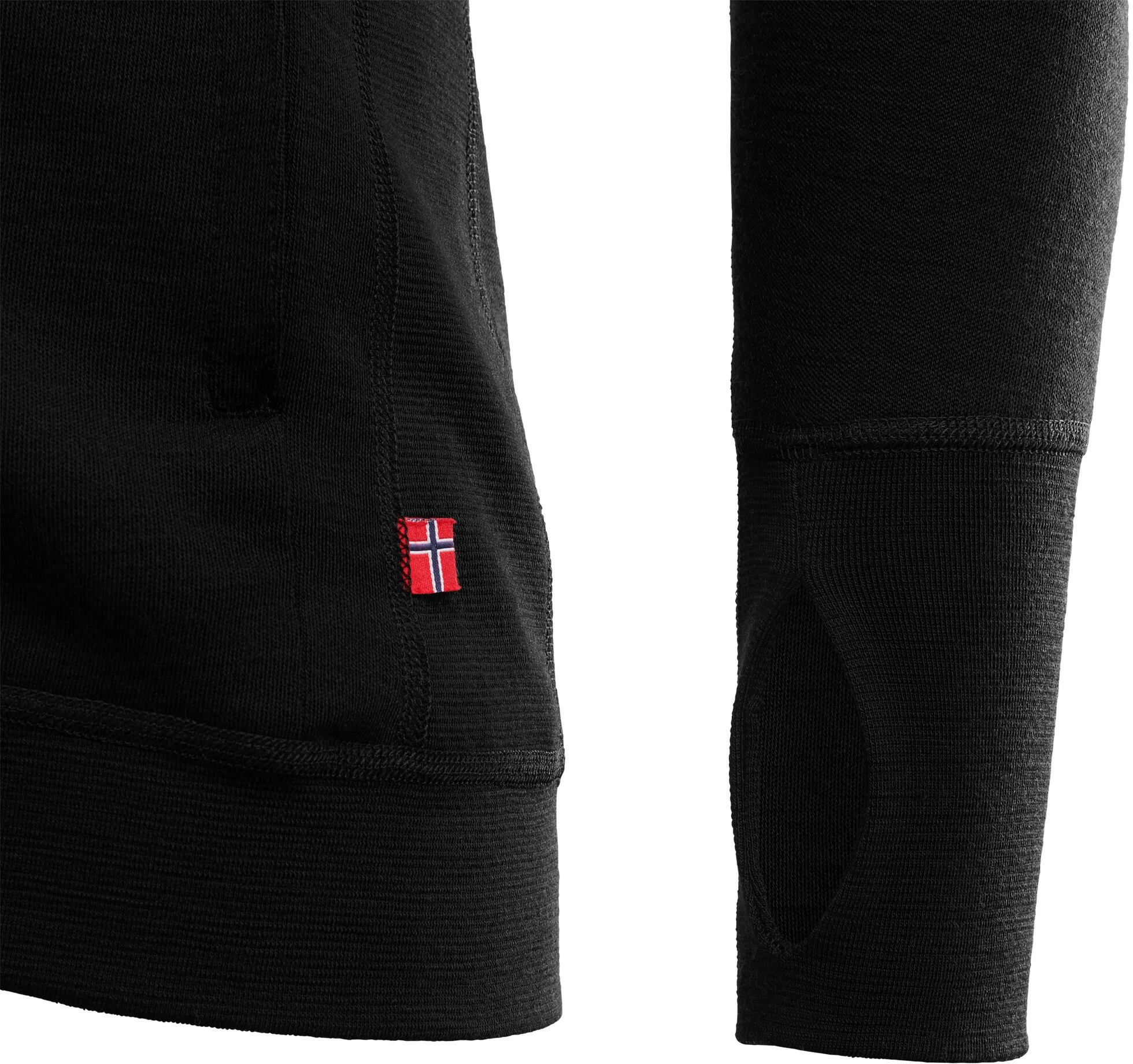 Aclima DoubleWool Jack Heren, Zwart 3 Aclima DoubleWool Jack Heren, Zwart - Afbeelding 3