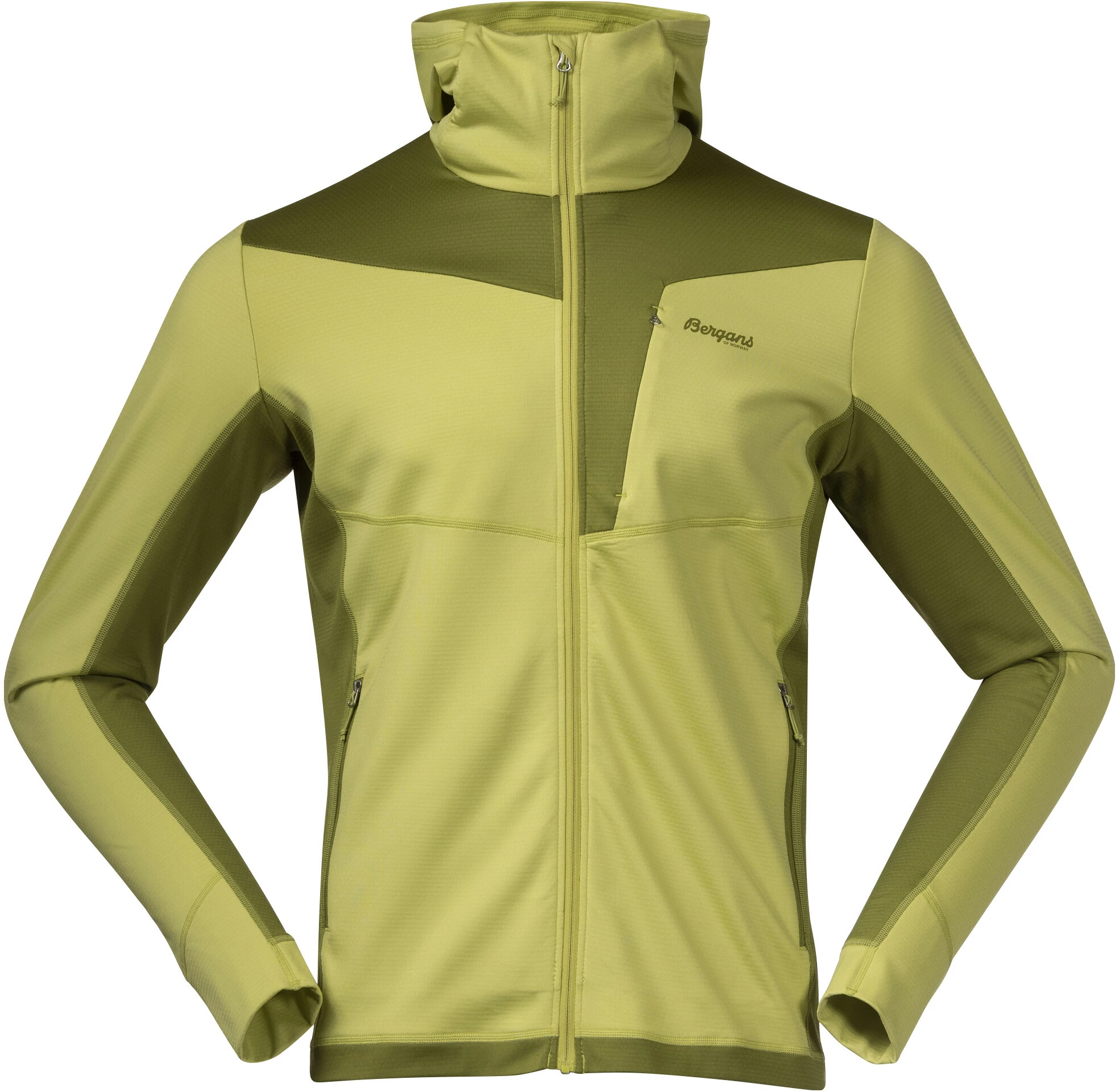 Bergans Skaland Hood Jacket Men, Blauw 1 Bergans Skaland Hood Jacket Men, Blauw