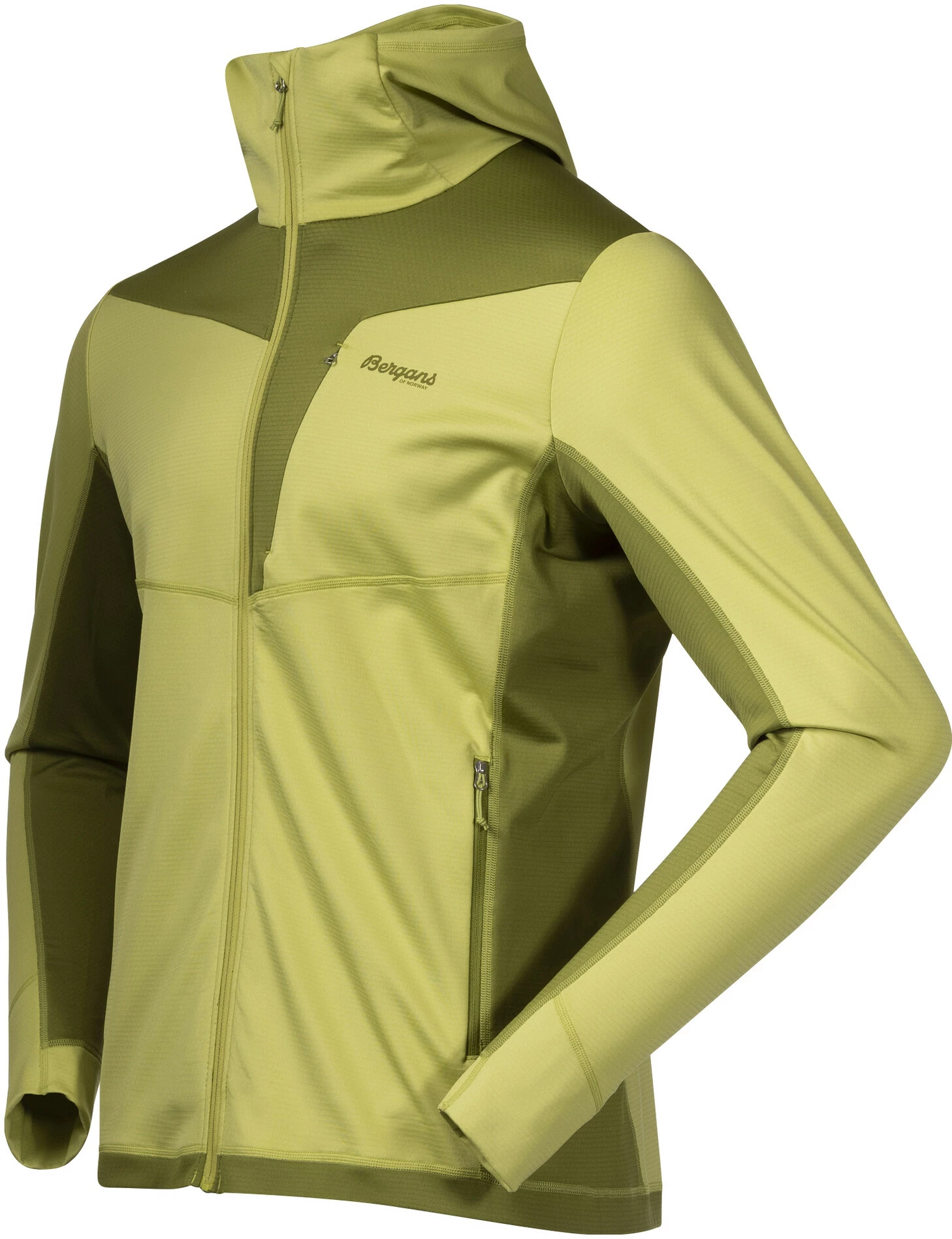 Bergans Skaland Hood Jacket Men, Blauw 2 Bergans Skaland Hood Jacket Men, Blauw - Afbeelding 2