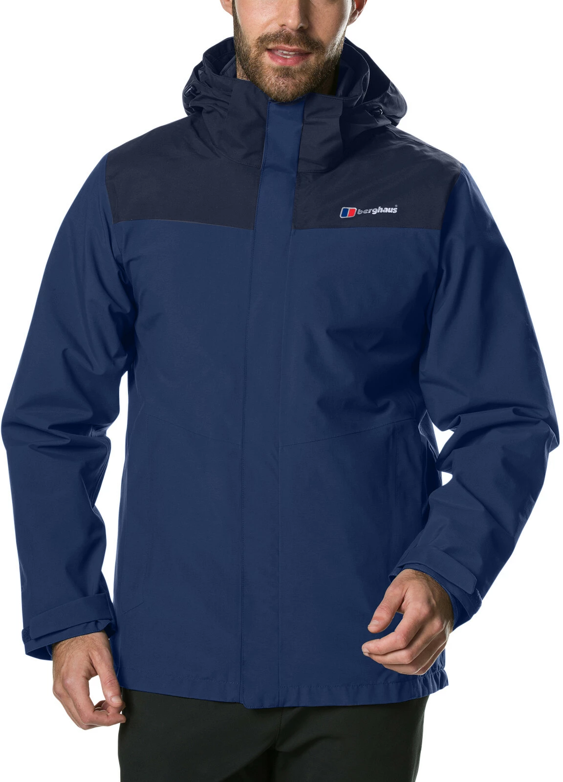 Berghaus Hillwalker InterActive Shell Jas Heren, Zwart 6 Berghaus Hillwalker InterActive Shell Jas Heren, Zwart - Afbeelding 6