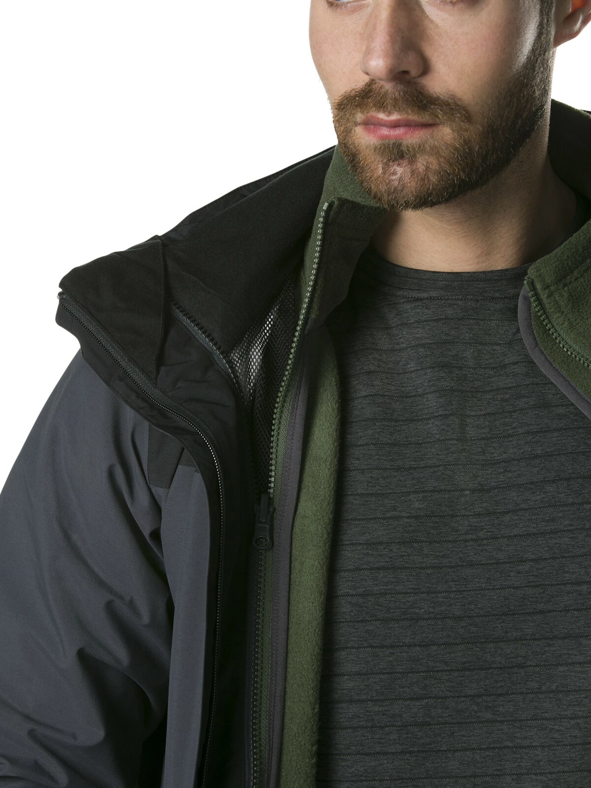 Berghaus Prism PolarTec InterActive Fleece Jacket Men, Zwart 5 Berghaus Prism PolarTec InterActive Fleece Jacket Men, Zwart - Afbeelding 5