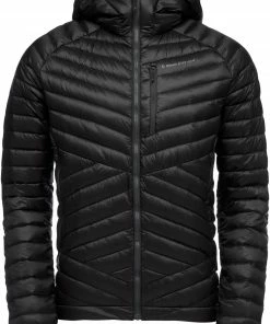 Black Diamond Approach Dons Capuchon Jas Heren, Blauw