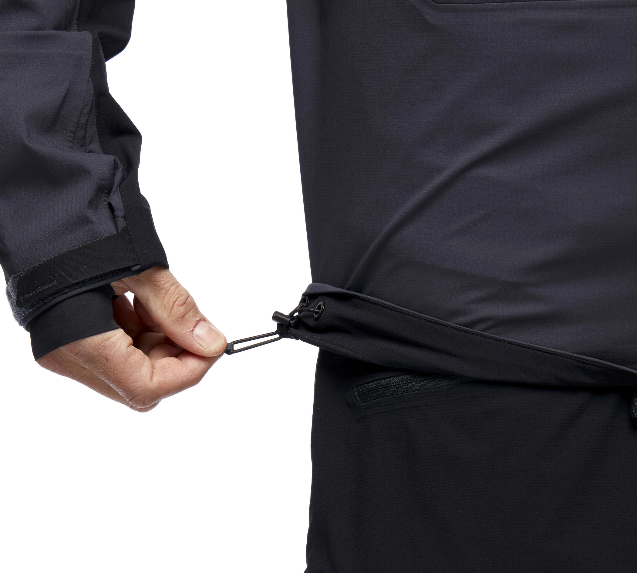 Black Diamond Dawn Patrol Hybrid Shell Jacket Men, Oranje 5 Black Diamond Dawn Patrol Hybrid Shell Jacket Men, Oranje - Afbeelding 5