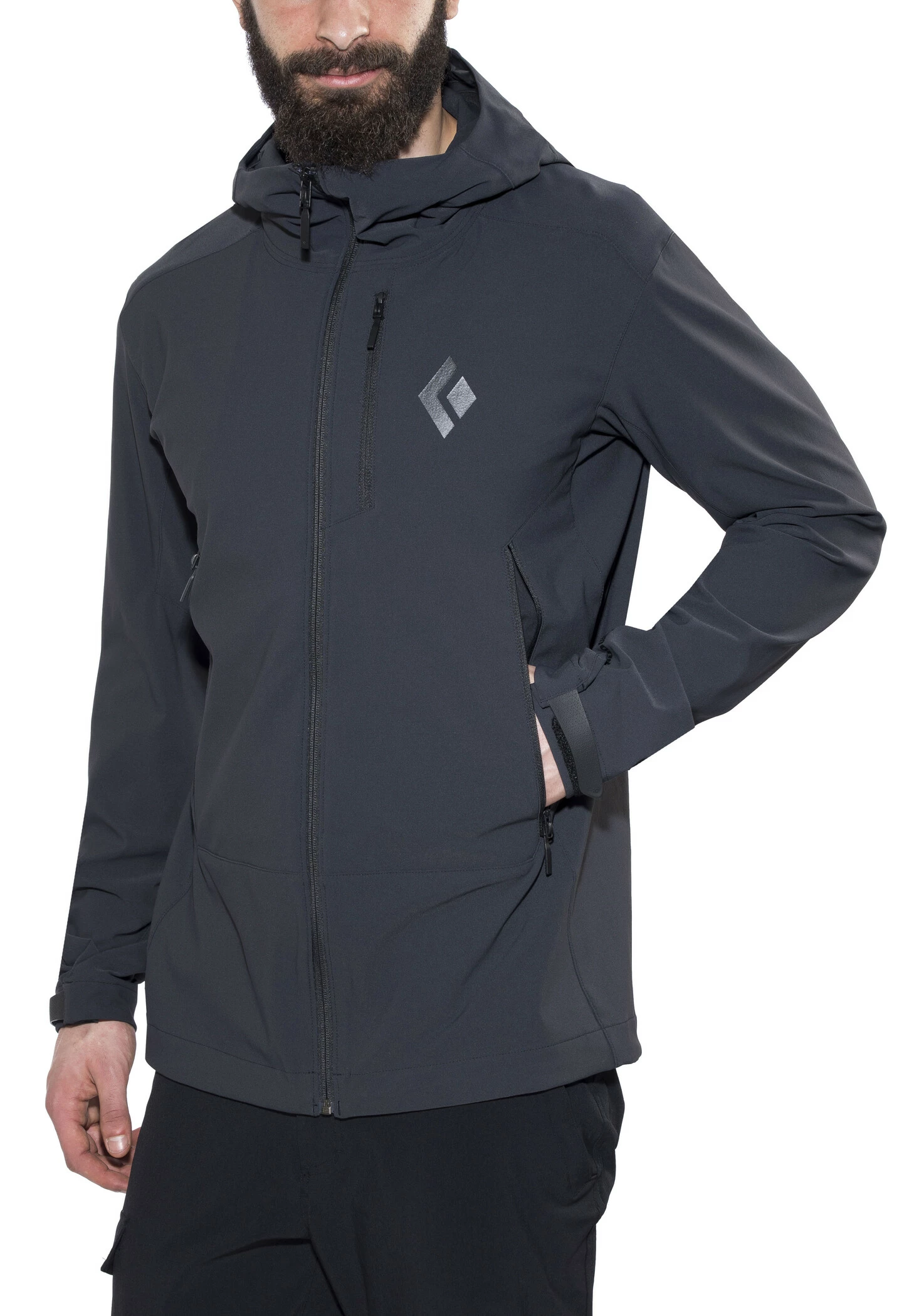 Black Diamond Dawn Patrol Shell Jas Heren, Blauw 2 Black Diamond Dawn Patrol Shell Jas Heren, Blauw - Afbeelding 2