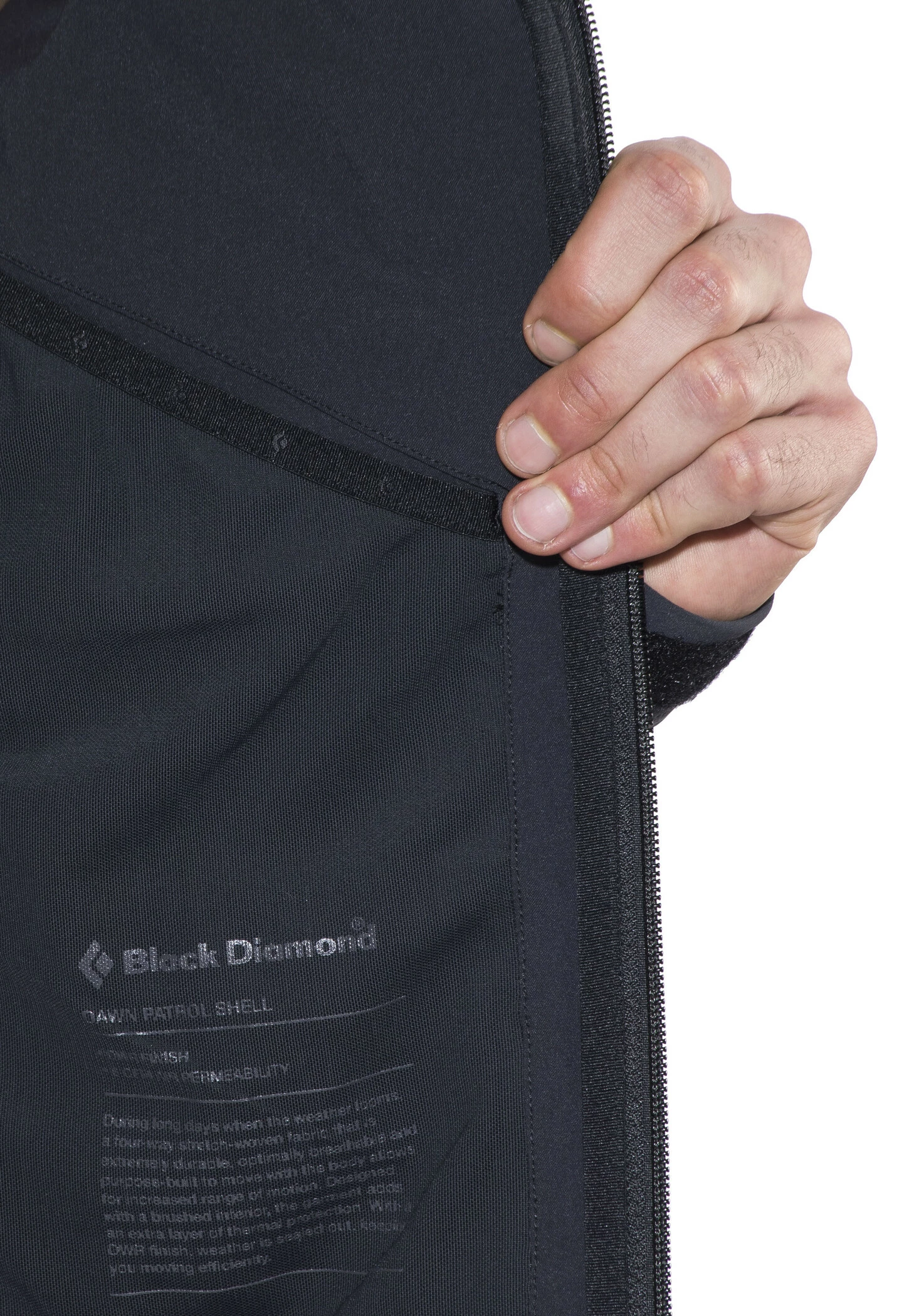 Black Diamond Dawn Patrol Shell Jas Heren, Blauw 8 Black Diamond Dawn Patrol Shell Jas Heren, Blauw - Afbeelding 8