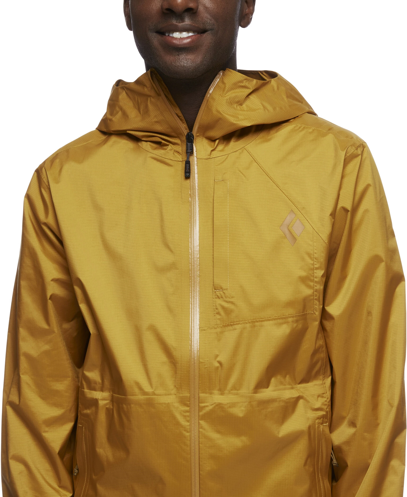 Black Diamond TreeLine Rain Shell Jacket Men, Zwart 5 Black Diamond TreeLine Rain Shell Jacket Men, Zwart - Afbeelding 5