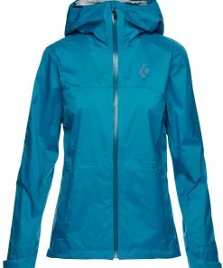 Black Diamond TreeLine Rain Shell Jacket Women, Violet