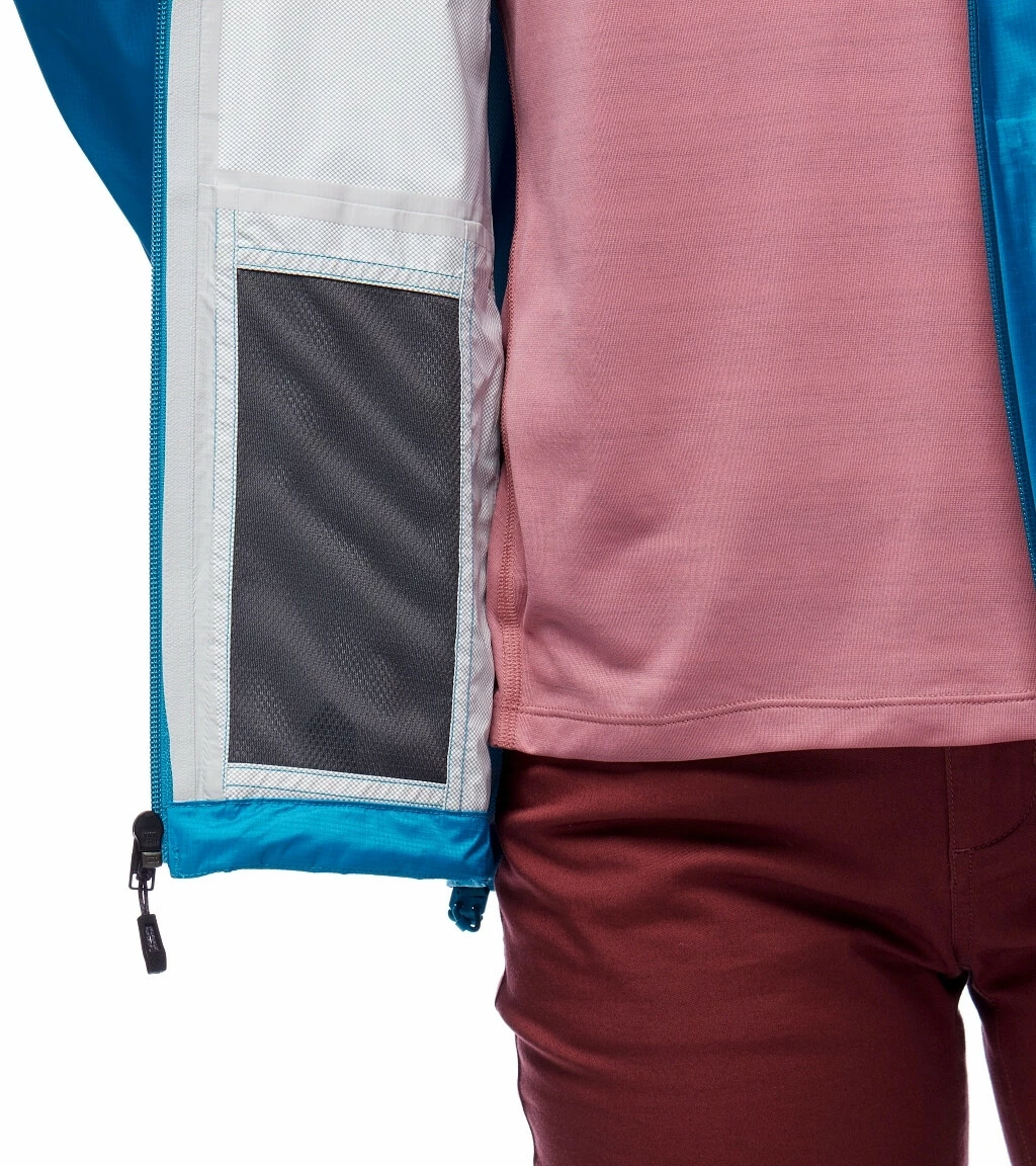 Black Diamond TreeLine Rain Shell Jacket Women, Violet 7 Black Diamond TreeLine Rain Shell Jacket Women, Violet - Afbeelding 7