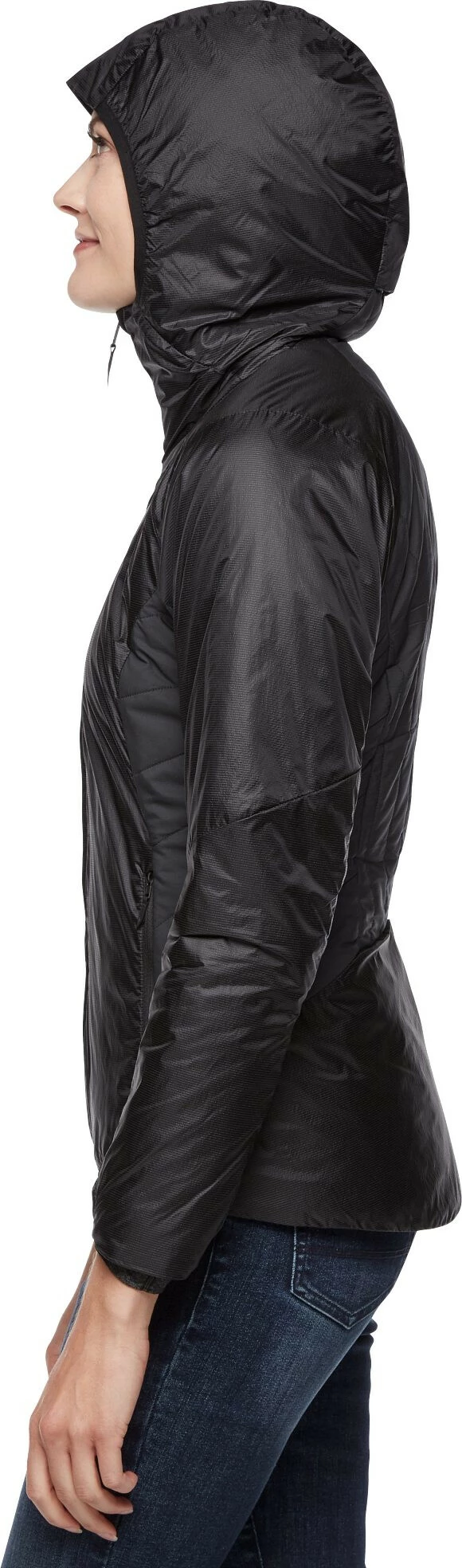 Black Diamond Vision Hybrid Hoody Women, Zwart 3 Black Diamond Vision Hybrid Hoody Women, Zwart - Afbeelding 3