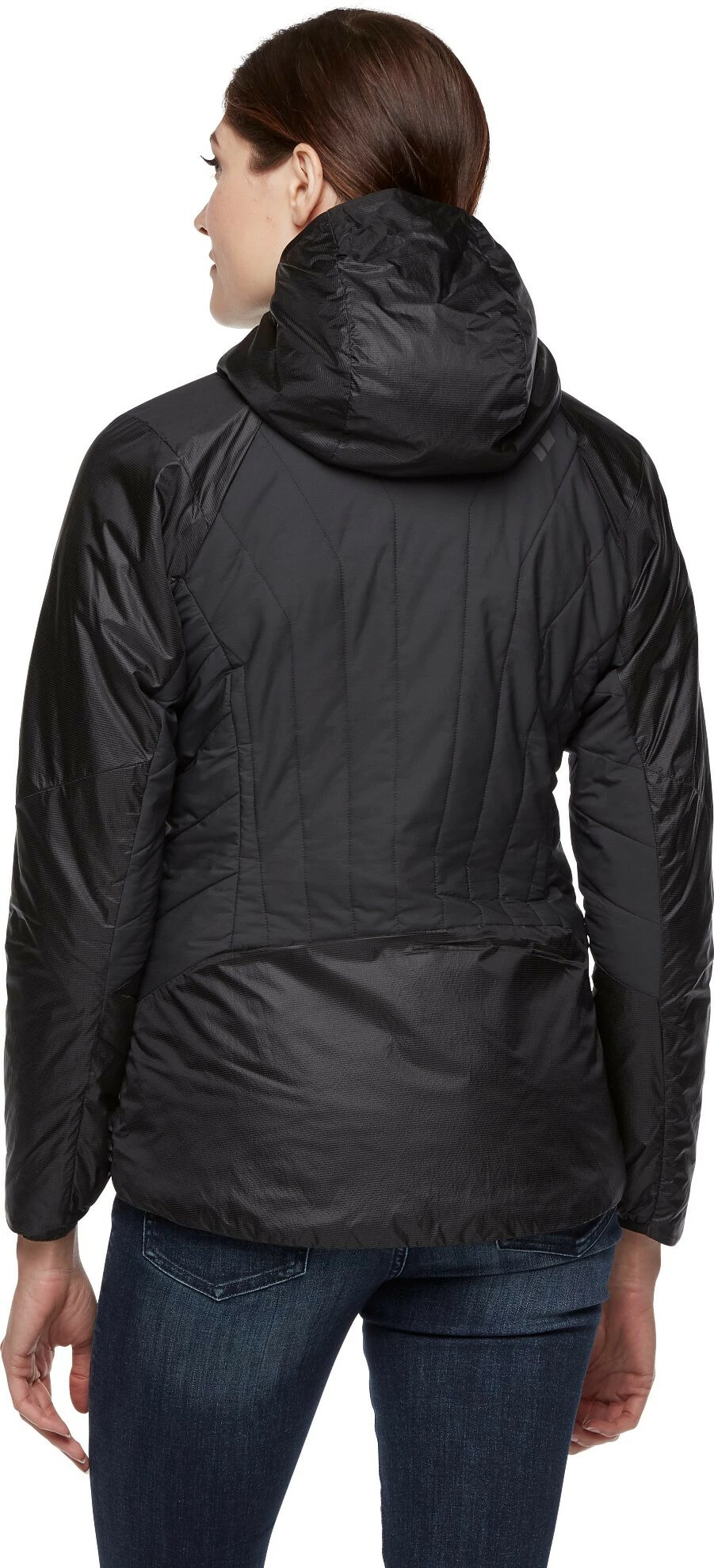 Black Diamond Vision Hybrid Hoody Women, Zwart 4 Black Diamond Vision Hybrid Hoody Women, Zwart - Afbeelding 4