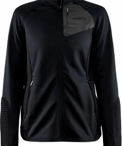 Craft ADV Tech Fleece Thermal Midlayer Women, Zwart