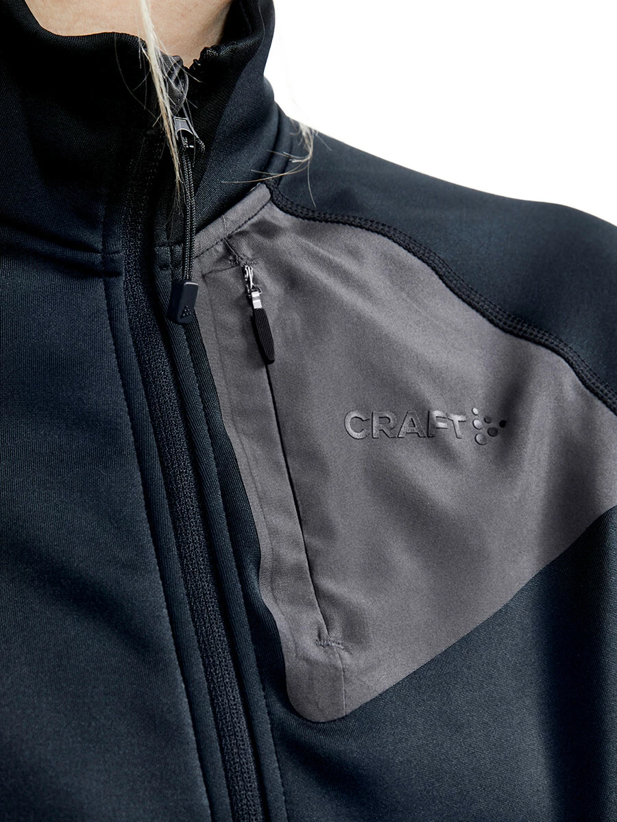 Craft ADV Tech Fleece Thermal Midlayer Women, Zwart 4 Craft ADV Tech Fleece Thermal Midlayer Women, Zwart - Afbeelding 4