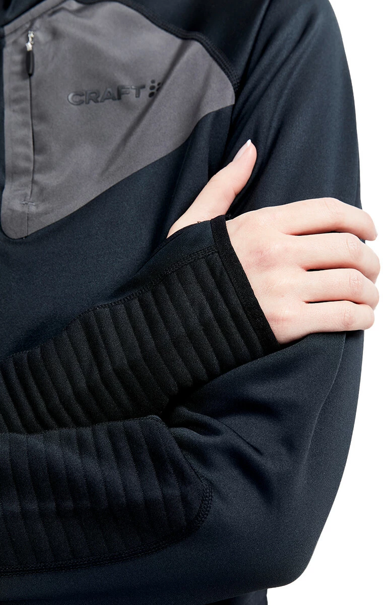 Craft ADV Tech Fleece Thermal Midlayer Women, Zwart 6 Craft ADV Tech Fleece Thermal Midlayer Women, Zwart - Afbeelding 6