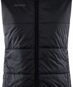 Craft Core Light Padded Vest Women, Zwart