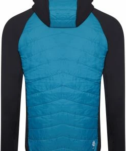 Dare 2b Mountaineer Wool Hybrid Jacket Men, Blauw/zwart -Helly Hansen-winkel dare 2b mountaineer wool hybrid jacket men black fjord blue gulfstream 3