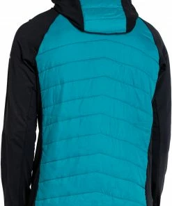 Dare 2b Mountaineer Wool Hybrid Jacket Men, Blauw/zwart -Helly Hansen-winkel dare 2b mountaineer wool hybrid jacket men black fjord blue gulfstream 5