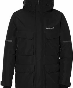 DIDRIKSONS Drew 6 Parka Men, Zwart