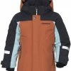 DIDRIKSONS Neptun Jacket Kids, Roze/blauw