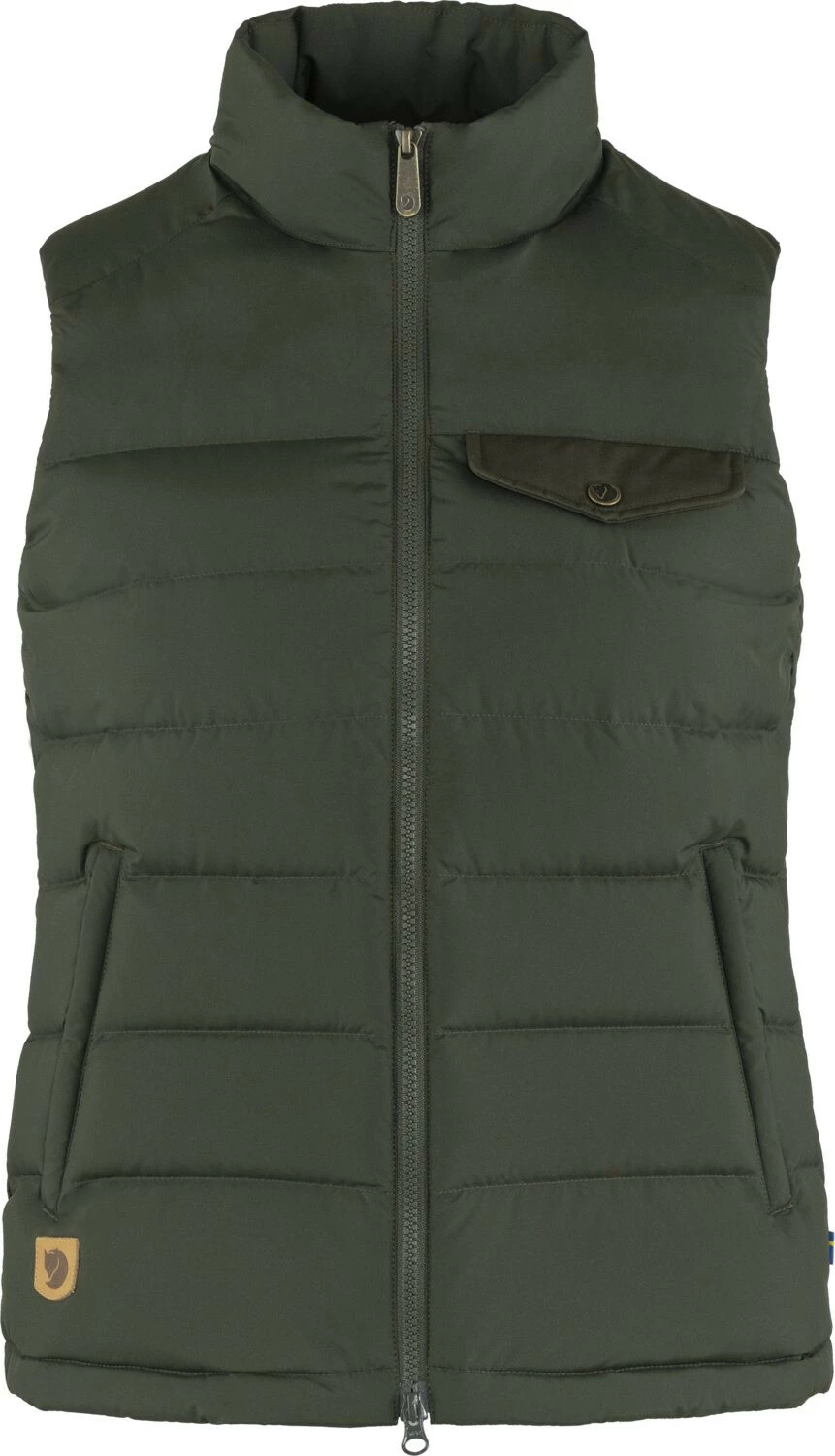 Fjällräven Fjällräven Greenland Down Liner Vest Women, Olijf 1 Fjällräven Fjällräven Greenland Down Liner Vest Women, Olijf