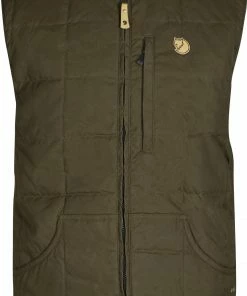 Fjällräven Fjällräven Grimsey Bodywarmer Heren, Olijf