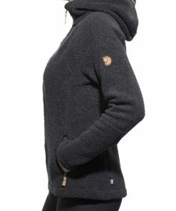 Fjällräven Fjällräven Kaitum Fleece Dames, Grijs -Helly Hansen-winkel fjaellraeven kaitum takki naiset dark grey 2