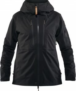 Fjällräven Fjällräven Keb Plus-Shell Jacket Women, Zwart