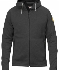 Fjällräven Fjällräven Övik Fleece Hoodie Heren, Blauw