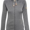 Fjällräven Fj&auml;llr&auml;ven &Ouml;vik Fleece Hoodie Dames, Olijf