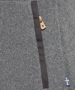 Fjällräven Fj&auml;llr&auml;ven &Ouml;vik Fleece Hoodie Dames, Olijf -Helly Hansen-winkel fjaellraeven oevik fleece hoodie women dark grey 6