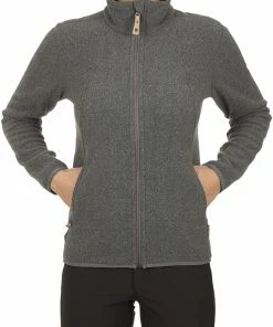 Fjällräven Fjällräven Stina Dames, Olijf -Helly Hansen-winkel fjaellraeven stina fleece women dark grey 3