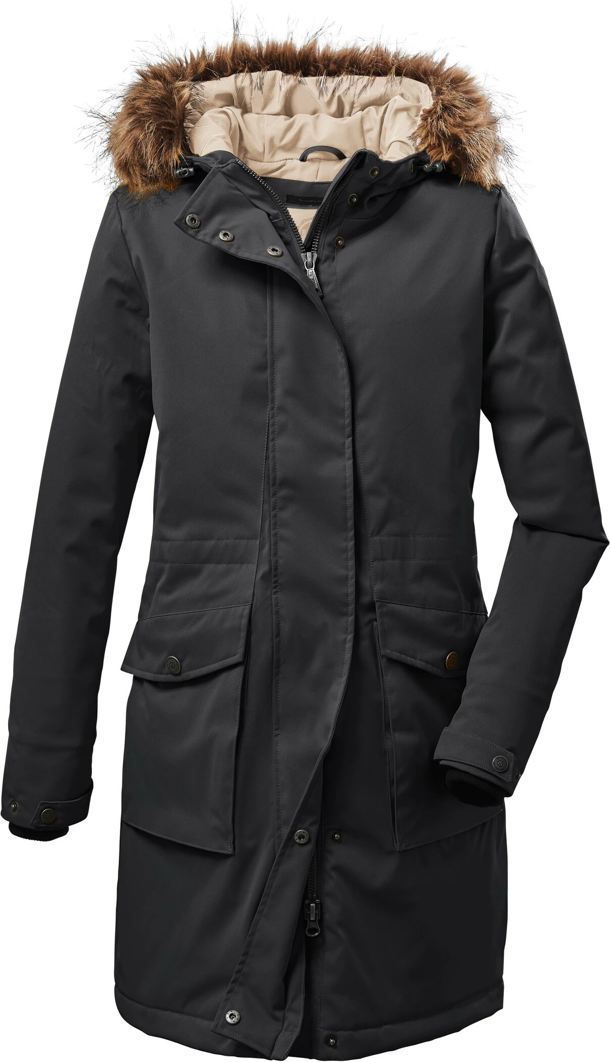 G.I.G.A. DX By Killtec GW 24 Parka Women, Olijf 1 G.I.G.A. DX By Killtec GW 24 Parka Women, Olijf