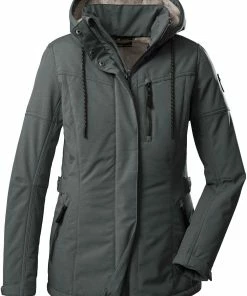 G.I.G.A. DX By Killtec GW 26 Softshell Jacket Women, Grijs