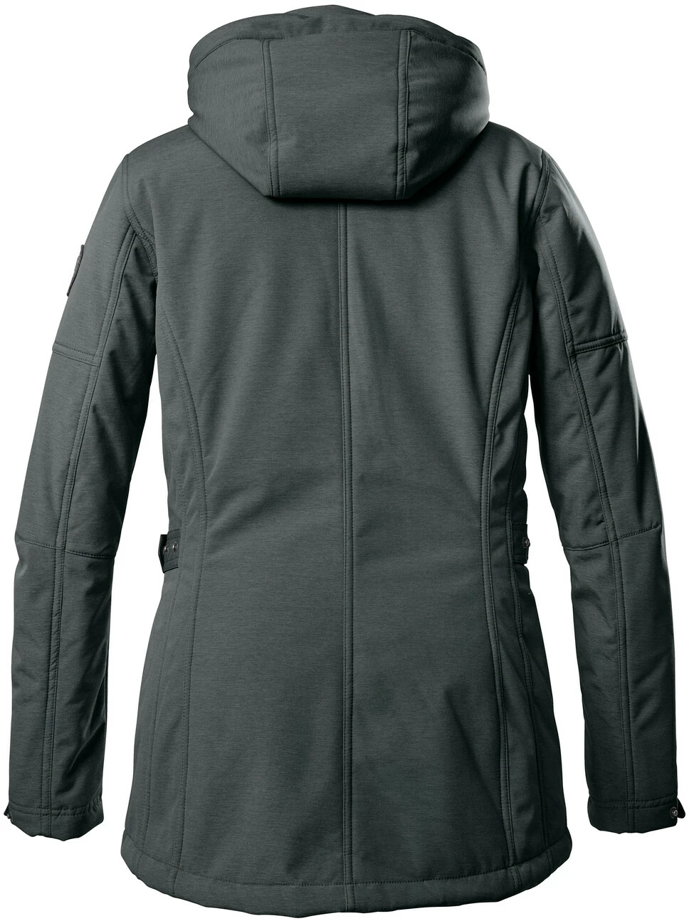 G.I.G.A. DX By Killtec GW 26 Softshell Jacket Women, Grijs 2 G.I.G.A. DX By Killtec GW 26 Softshell Jacket Women, Grijs - Afbeelding 2