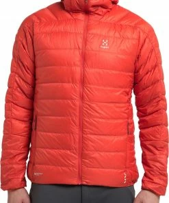 Haglöfs Haglöfs L.I.M Down Hood Men, Rood -Helly Hansen-winkel hagloefs lim down hood men habanero 3