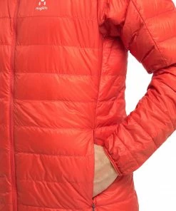 Haglöfs Haglöfs L.I.M Down Hood Men, Rood -Helly Hansen-winkel hagloefs lim down hood men habanero 7