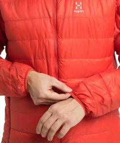 Haglöfs Haglöfs L.I.M Down Hood Men, Rood -Helly Hansen-winkel hagloefs lim down hood men habanero 8