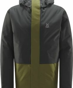 Haglöfs Haglöfs Salix Proof Mimic Parka Men, Zwart