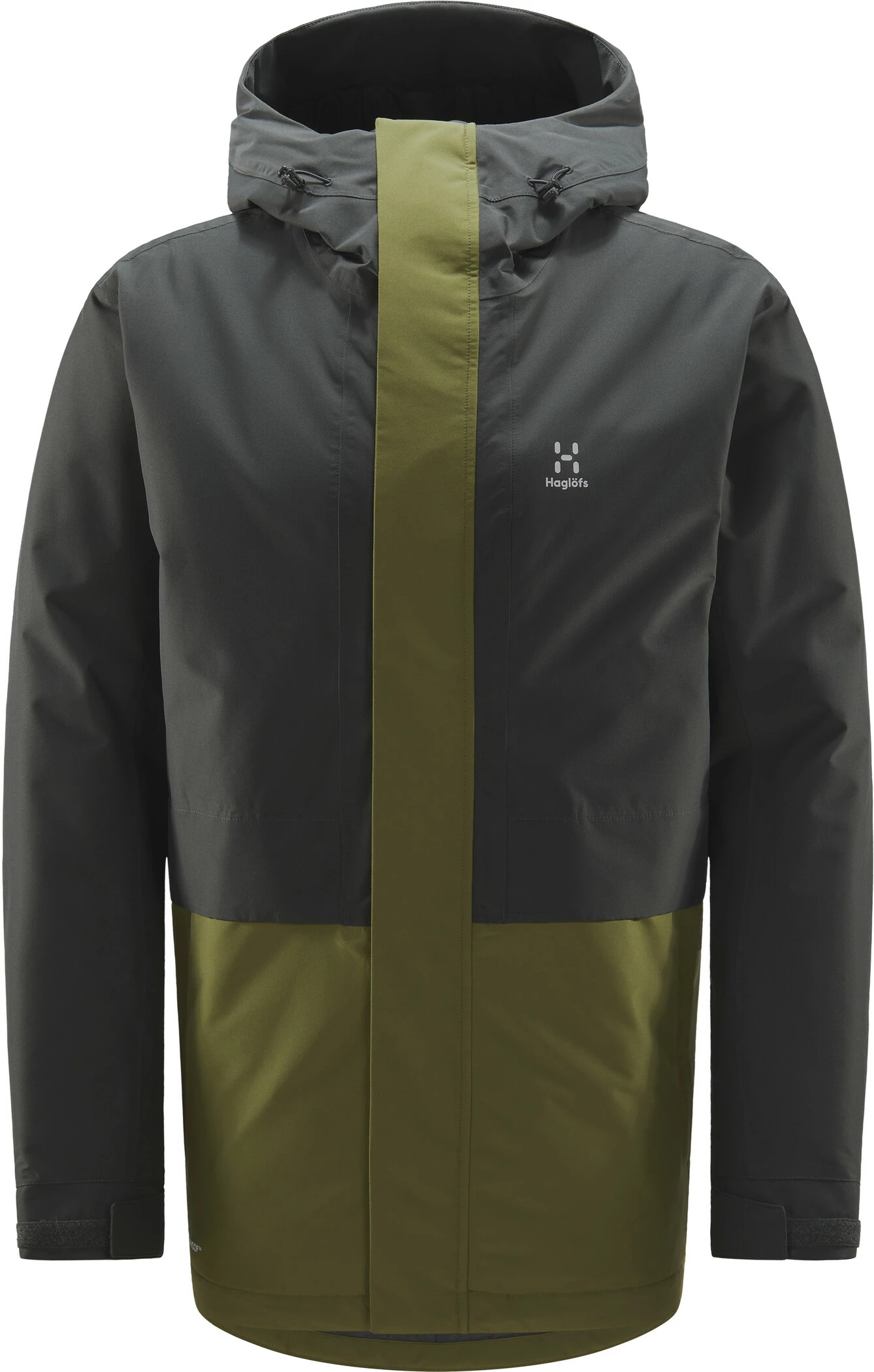 Haglöfs Haglöfs Salix Proof Mimic Parka Men, Zwart 1 Haglöfs Haglöfs Salix Proof Mimic Parka Men, Zwart