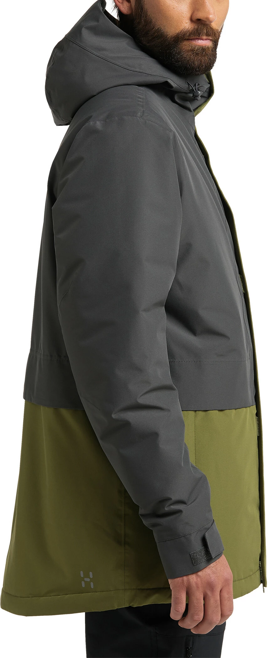 Haglöfs Haglöfs Salix Proof Mimic Parka Men, Zwart 5 Haglöfs Haglöfs Salix Proof Mimic Parka Men, Zwart - Afbeelding 5