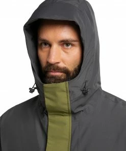 Haglöfs Haglöfs Salix Proof Mimic Parka Men, Zwart 17 Haglöfs Haglöfs Salix Proof Mimic Parka Men, Zwart -Helly Hansen-winkel hagloefs salix proof mimic parka men magnetite olive green 8