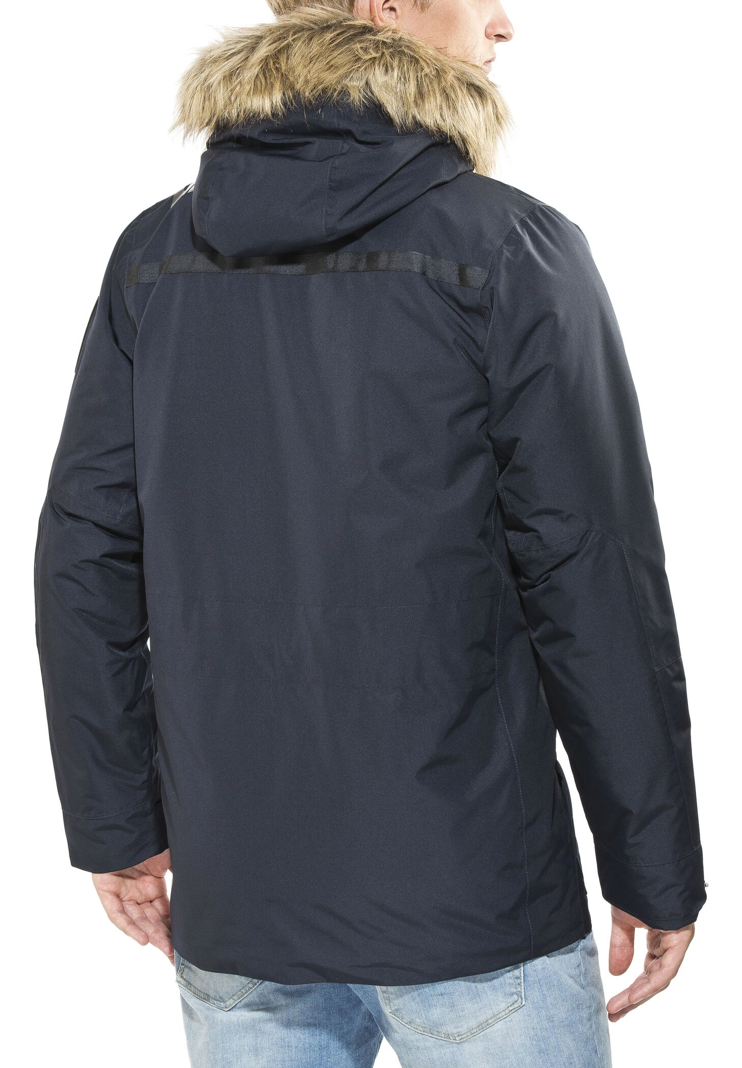 Helly Hansen Coastal 2 Parka Heren, Blauw 3 Helly Hansen Coastal 2 Parka Heren, Blauw - Afbeelding 3