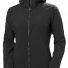 Helly Hansen Paramount Hooded Softshell Jacket Women, Zwart