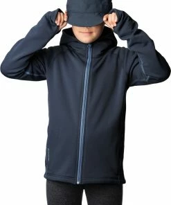 Houdini Power Houdi Jas Jongeren, Zwart -Helly Hansen-winkel houdini power houdi jacke jugend blue illusion 6
