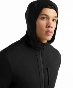Icebreaker Quantum III LS Zip Hood Jacket Men, Geel -Helly Hansen-winkel icebreaker quantum iii ls zip hood jacket men black 5