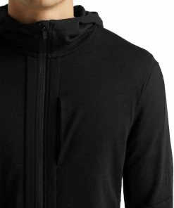 Icebreaker Quantum III LS Zip Hood Jacket Men, Geel -Helly Hansen-winkel icebreaker quantum iii ls zip hood jacket men black 6