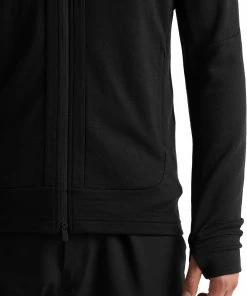 Icebreaker Quantum III LS Zip Hood Jacket Men, Geel -Helly Hansen-winkel icebreaker quantum iii ls zip hood jacket men black 7