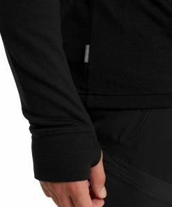 Icebreaker Quantum III LS Zip Hood Jacket Men, Geel -Helly Hansen-winkel icebreaker quantum iii ls zip hood jacket men black 9