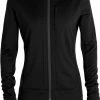 Icebreaker Quantum III LS Zip Hoodie Women, Wit
