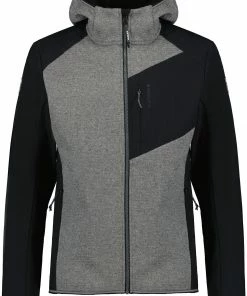 Icepeak Danfort Softshell Jacket Men, Oranje/grijs